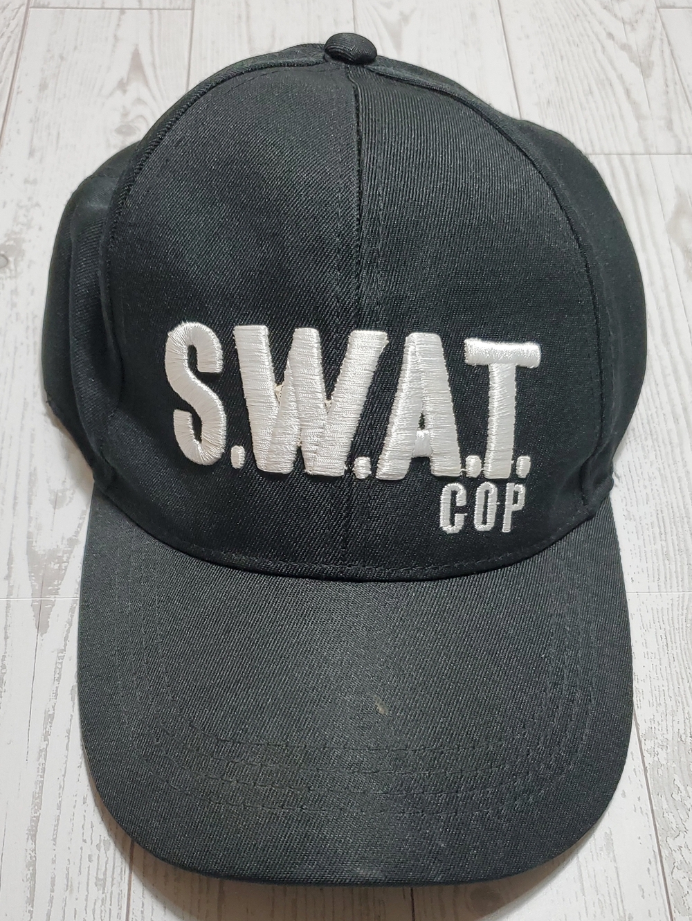 S.W.A.T. COP Embroidered Baseball Snapback Hat Cap Halloween Costume